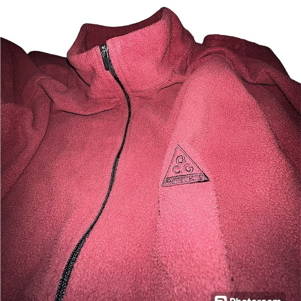 Nike ACG Maroon Fleece Snowboarding XL